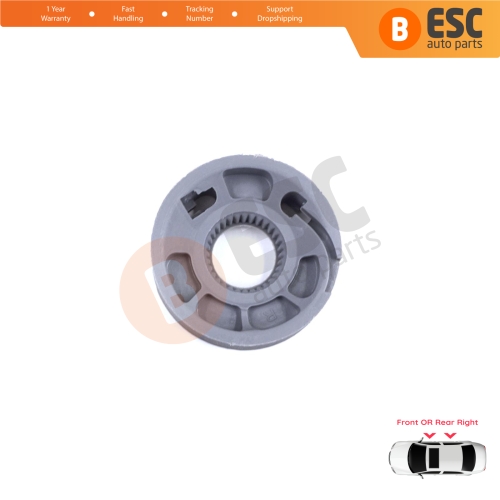 Window Regulator Repair Cable Roll Gear Reel Wheel Pulley Right for Range Rover L405 Sport L494 2013-2022