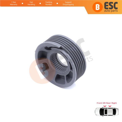 Window Regulator Repair Cable Roll Gear Reel Wheel Pulley Right for Range Rover L405 Sport L494 2013-2022