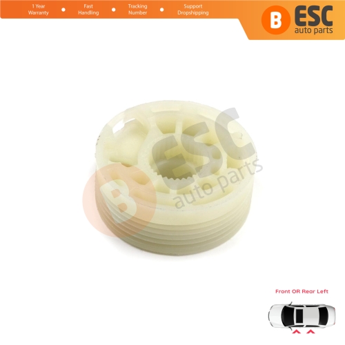 Window Regulator Repair Cable Roll Gear Reel Wheel Pulley Left for Hyundai Elantra MK5 MD UD MK6 AD ADA 2010-2022 4-Door