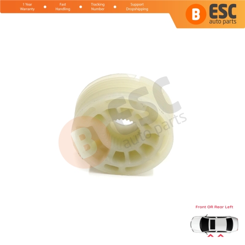 Window Regulator Repair Cable Roll Gear Reel Wheel Pulley Left for Hyundai Elantra MK5 MD UD MK6 AD ADA 2010-2022 4-Door