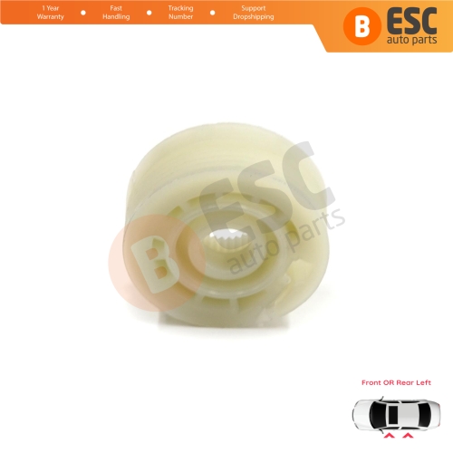 Window Regulator Repair Cable Roll Gear Reel Wheel Pulley Left for Hyundai Elantra MK5 MD UD MK6 AD ADA 2010-2022 4-Door