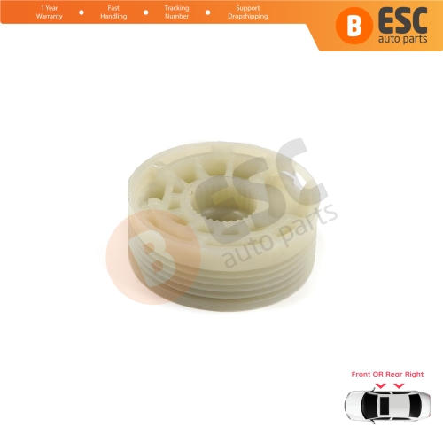 Window Regulator Repair Cable Roll Gear Reel Wheel Pulley Right for Hyundai Elantra MK5 MD UD MK6 AD ADA 2010-2022 4-Door