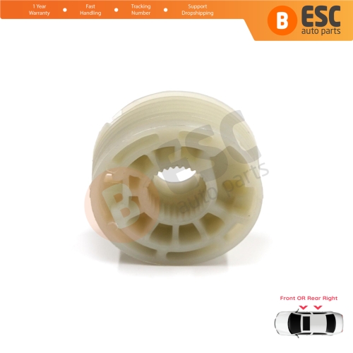 Window Regulator Repair Cable Roll Gear Reel Wheel Pulley Right for Hyundai Elantra MK5 MD UD MK6 AD ADA 2010-2022 4-Door