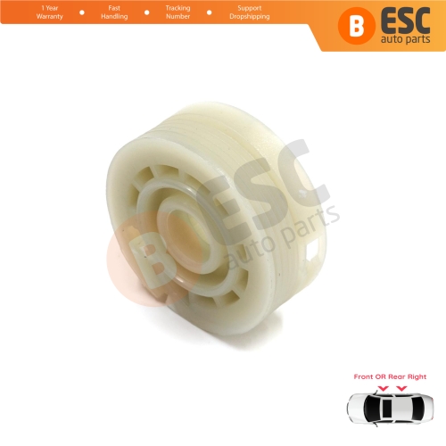 Window Regulator Repair Cable Roll Gear Reel Wheel Pulley Right for Hyundai Elantra MK5 MD UD MK6 AD ADA 2010-2022 4-Door