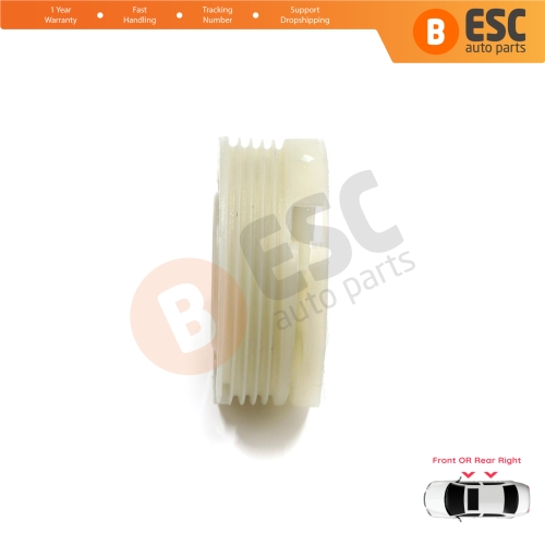 Window Regulator Repair Cable Roll Gear Reel Wheel Pulley Right for Hyundai Elantra MK5 MD UD MK6 AD ADA 2010-2022 4-Door