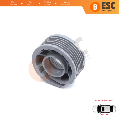 Window Regulator Repair Cable Roll Gear Reel Wheel Pulley Left Door for Land Rover Discovery MK5 L462 2017-On