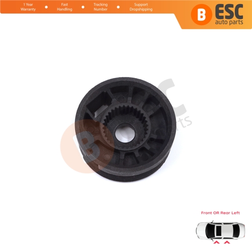 Window Regulator Repair Cable Roll Gear Reel Wheel Pulley Left Door for Citroen C-Elysee DD Peugeot 301 2012-On 9677416980