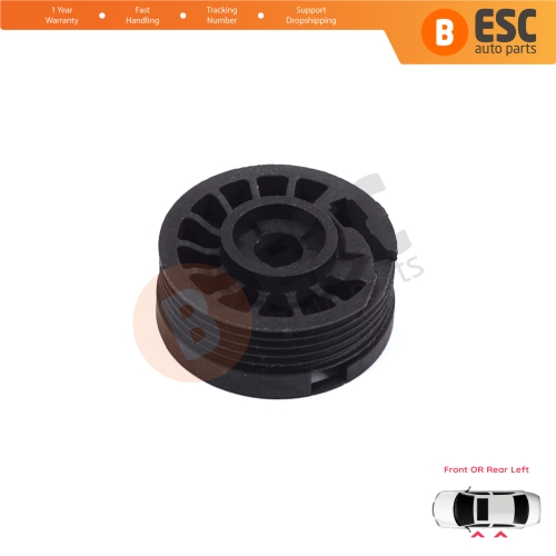 Window Regulator Repair Cable Roll Gear Reel Wheel Pulley Left Door for Citroen C-Elysee DD Peugeot 301 2012-On 9677416980