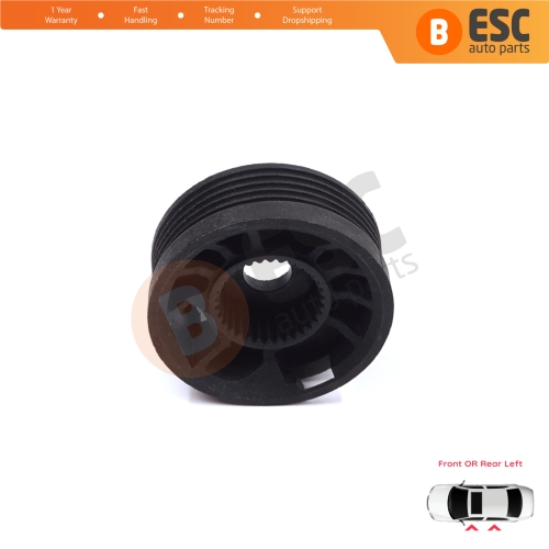 Window Regulator Repair Cable Roll Gear Reel Wheel Pulley Left Door for Citroen C-Elysee DD Peugeot 301 2012-On 9677416980