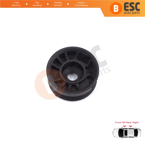 Window Regulator Repair Cable Roll Gear Reel Wheel Pulley Right Door for Citroen C-Elysee DD Peugeot 301 2012-On 9677416880