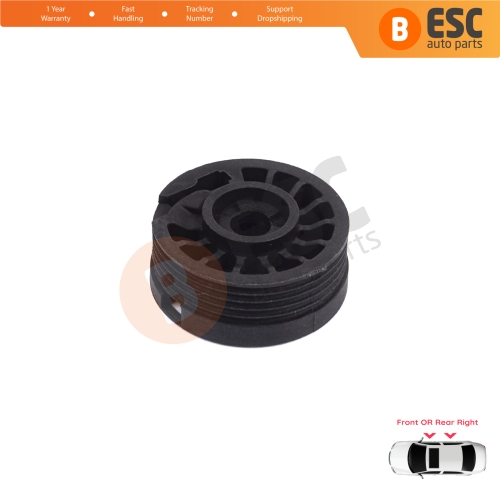 Window Regulator Repair Cable Roll Gear Reel Wheel Pulley Right Door for Citroen C-Elysee DD Peugeot 301 2012-On 9677416880