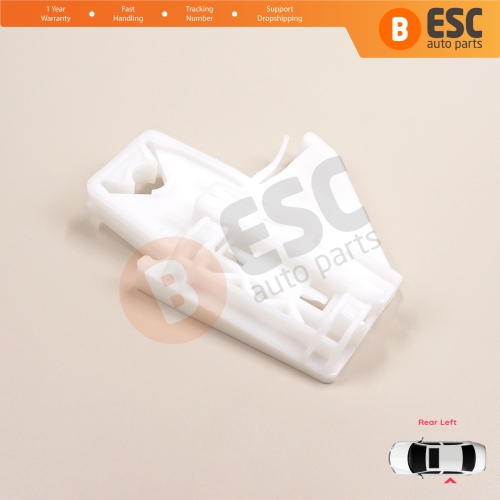 Power Window Regulator Repair Clips Rear Left for Skoda Octavia MK2 A5 1Z3 1Z5 2004-2013 4/5-Door 1Z0839655