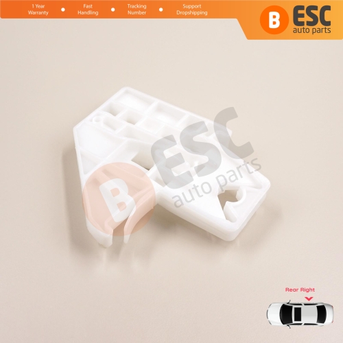 Power Window Regulator Repair Clips Rear Right for Skoda Octavia MK2 A5 1Z3 1Z5 2004-2013 4/5-Door 1Z0839656