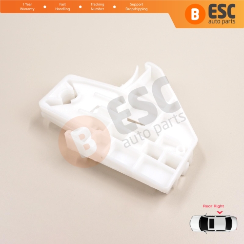 Power Window Regulator Repair Clips Rear Right for Skoda Octavia MK2 A5 1Z3 1Z5 2004-2013 4/5-Door 1Z0839656