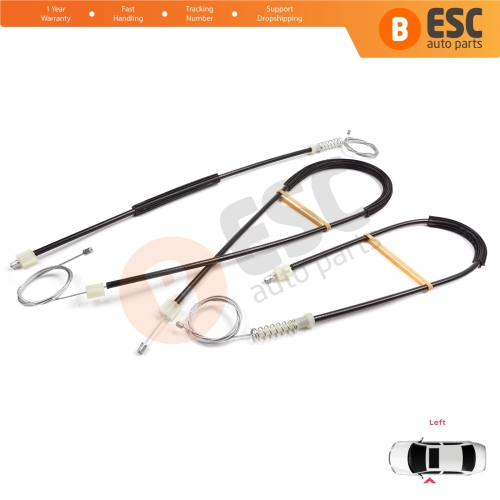 Window Regulator Repair Set Left Door for Ford F-Max Truck H625 2018-On 910649101