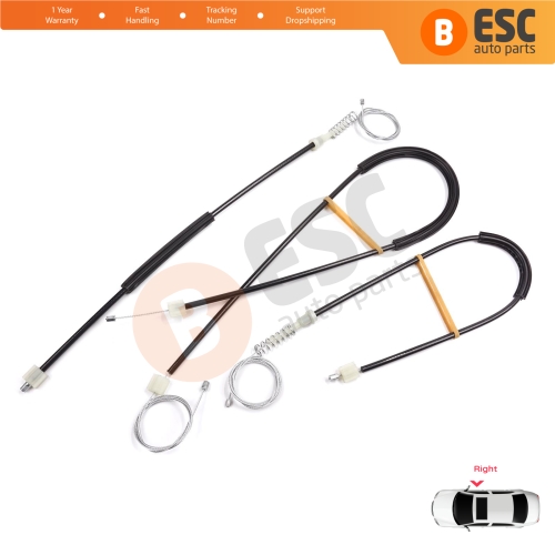 Window Regulator Repair Set Right Door for Ford F-Max Truck H625 2018-On 910650101