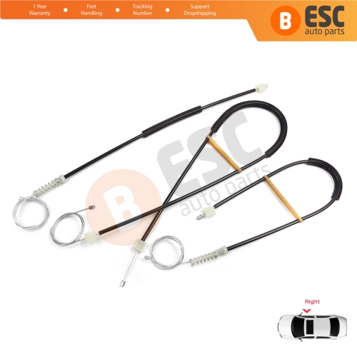 Window Regulator Repair Set Right Door for Ford F-Max Truck H625 2018-On 910650101