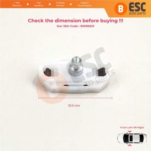 Front Window Regulator Sliding Pivot Guide Jaw Clips for Vauxhall Opel Astra H 2004-2014 Vectra C Z02 2002-2009 4/5 Door