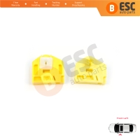 Window Regulator Repair Clips A+B Front Left for Renault Kangoo MK2 FW KW 2007-2021 Citan W415 807212230R