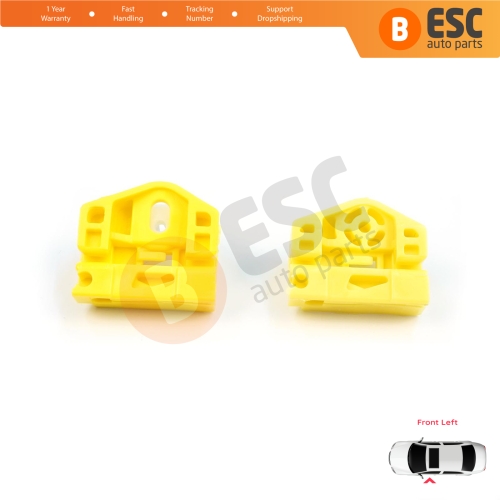 Window Regulator Repair Clips A+B Front Left for Renault Kangoo MK2 FW KW 2007-2021 Citan W415 807212230R