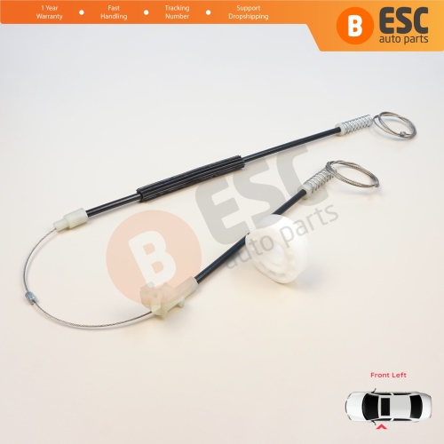 Window Regulator Repair Set Front Left for Mitsubishi Carisma DA 1995-2006 4/5 Door MR912459