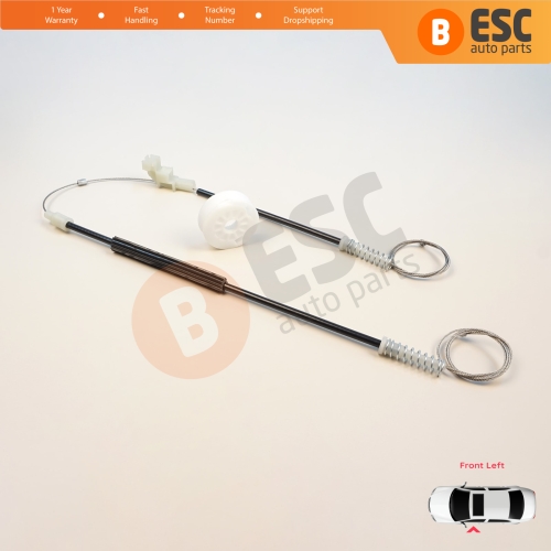 Window Regulator Repair Set Front Left for Mitsubishi Carisma DA 1995-2006 4/5 Door MR912459