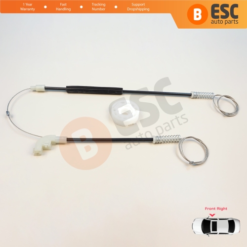 Window Regulator Repair Set Front Right for Mitsubishi Carisma DA 1995-2006 4/5 Door MR912460