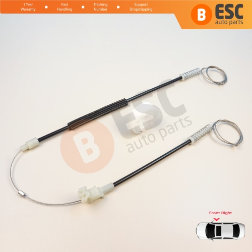 Window Regulator Repair Set Front Right for Mitsubishi Carisma DA 1995-2006 4/5 Door MR912460