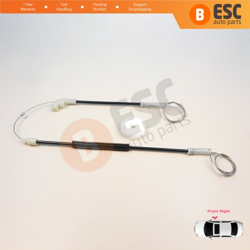 Window Regulator Repair Set Front Right for Mitsubishi Carisma DA 1995-2006 4/5 Door MR912460