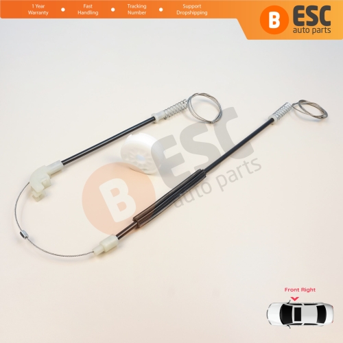 Window Regulator Repair Set Front Right for Mitsubishi Carisma DA 1995-2006 4/5 Door MR912460