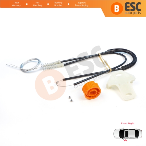 Window Regulator Repair Kit Right Door for DAF Truck 95XF XF95 1997-2006 1354703