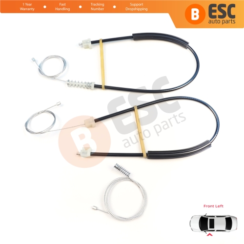Window Regulator Repair Set Front Left Door for BMW 3 Series F30 F31 F35 F80 M3 2012-2019 51337281885