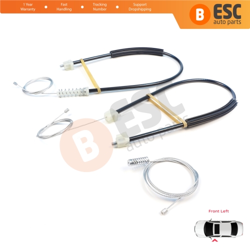 Window Regulator Repair Set Front Left Door for BMW 3 Series F30 F31 F35 F80 M3 2012-2019 51337281885