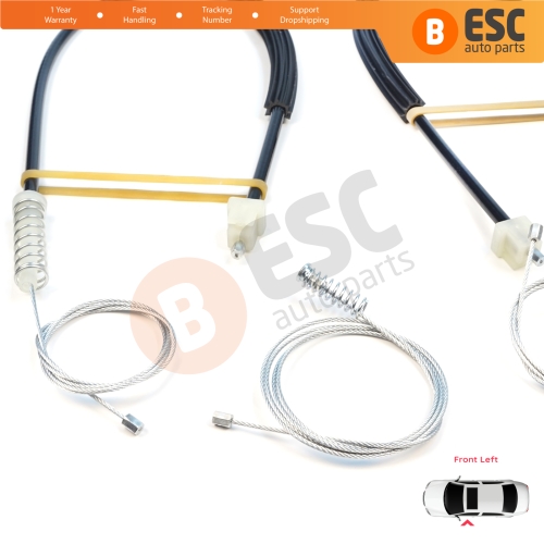 Window Regulator Repair Set Front Left Door for BMW 3 Series F30 F31 F35 F80 M3 2012-2019 51337281885