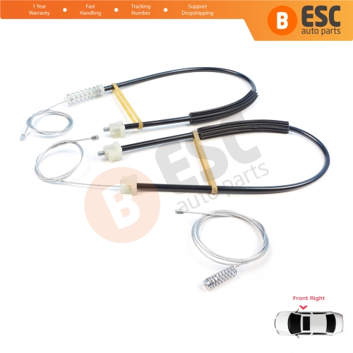 Window Regulator Repair Set Front Right Door for BMW 3 Series F30 F31 F35 F80 M3 2012-2019 51337281886