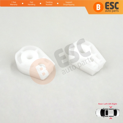 2 Pieces Window Regulator Clips Rear Left OR Right for Renault Megane MK2 EM0/1 2002-2009 CC Cabriolet Convertible