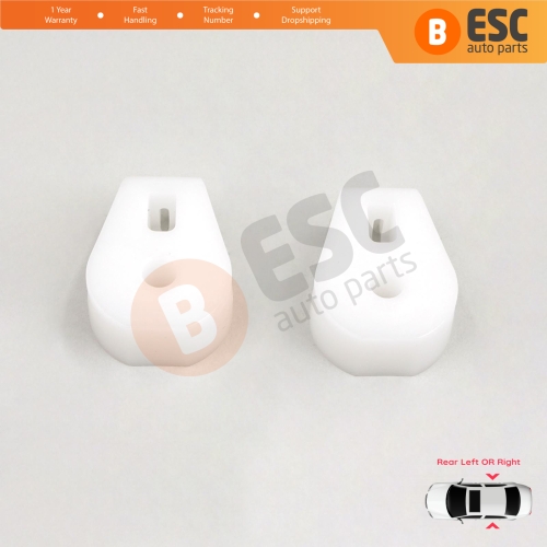 2 Pieces Window Regulator Clips Rear Left OR Right for Renault Megane MK2 EM0/1 2002-2009 CC Cabriolet Convertible