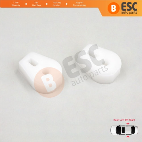 2 Pieces Window Regulator Clips Rear Left OR Right for Renault Megane MK2 EM0/1 2002-2009 CC Cabriolet Convertible