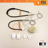 Power Window Regulator Repair Set Rear Right for Renault Megane MK2 EM0/1 2002-2009 CC Cabriolet Convertible 8201010932