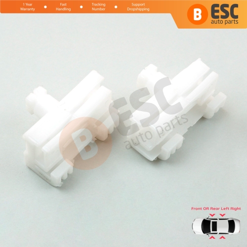 Window Regulator Repair Clips Left Right for Citroen Saxo S0 S1 Peugeot 106 MK1 MK2 1A 1C 1S 3/5-Door 9222G9 9221H1