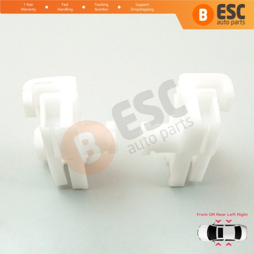 Window Regulator Repair Clips Left Right for Citroen Saxo S0 S1 Peugeot 106 MK1 MK2 1A 1C 1S 3/5-Door 9222G9 9221H1