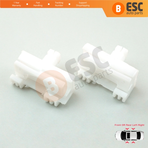 Window Regulator Repair Clips Left Right for Citroen Saxo S0 S1 Peugeot 106 MK1 MK2 1A 1C 1S 3/5-Door 9222G9 9221H1