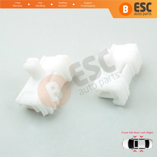 Window Regulator Repair Clips Left Right for Citroen Saxo S0 S1 Peugeot 106 MK1 MK2 1A 1C 1S 3/5-Door 9222G9 9221H1