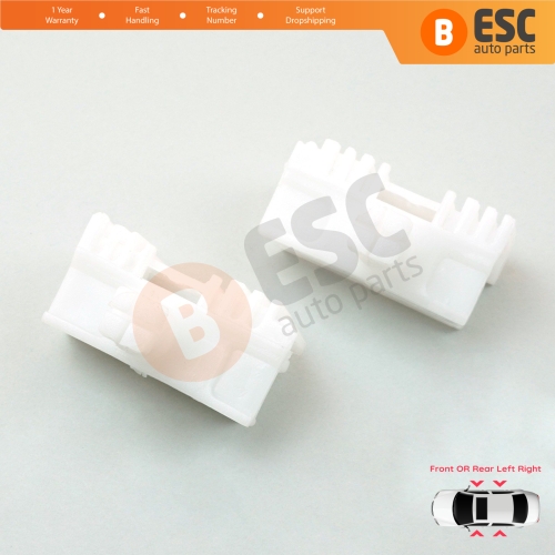 Window Regulator Repair Clips Left Right for Citroen Saxo S0 S1 Peugeot 106 MK1 MK2 1A 1C 1S 3/5-Door 9222G9 9221H1