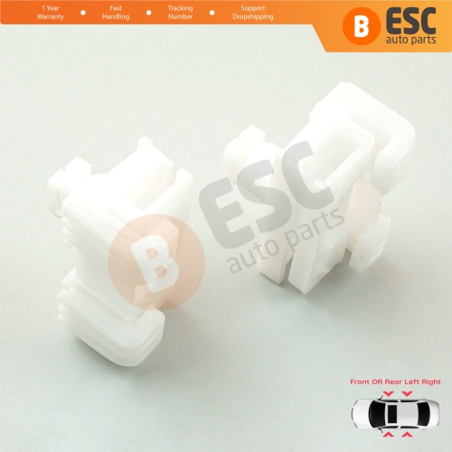 Window Regulator Repair Clips Left Right for Citroen Saxo S0 S1 Peugeot 106 MK1 MK2 1A 1C 1S 3/5-Door 9222G9 9221H1