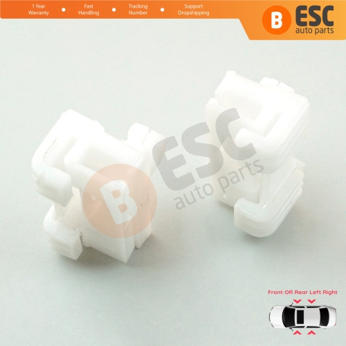 Window Regulator Repair Clips Left Right for Citroen Saxo S0 S1 Peugeot 106 MK1 MK2 1A 1C 1S 3/5-Door 9222G9 9221H1