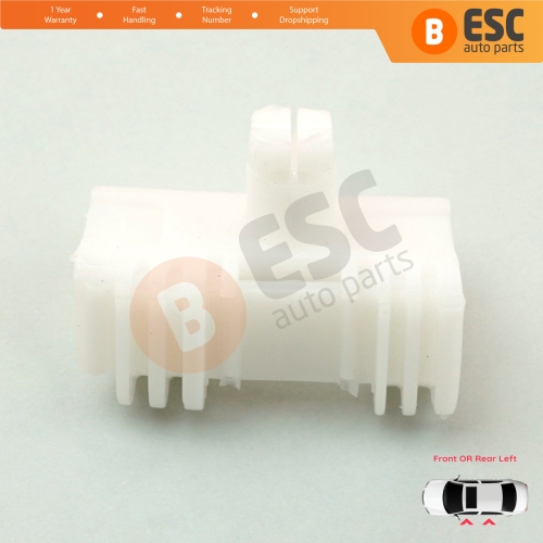 Window Regulator Repair Clips Left for Citroen Saxo S0 S1 Peugeot 106 MK1 MK2 1A 1C 1S 3/5-Door 9221H1 922360