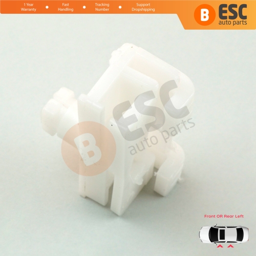 Window Regulator Repair Clips Left for Citroen Saxo S0 S1 Peugeot 106 MK1 MK2 1A 1C 1S 3/5-Door 9221H1 922360