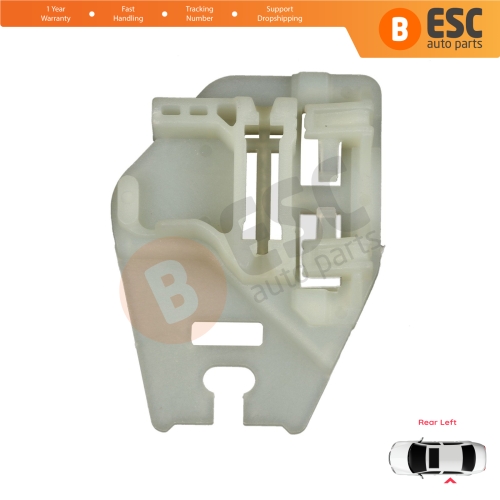 Window Regulator Repair Clips Rear Left Door for BMW 3 E46 1998-2005 X5 E53 2000-2006 51358212099 51357125059