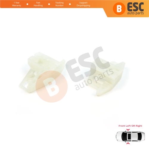 Window Regulator Repair Clips A+B Front Left or Right for Renault Megane MK2 Peugeot 206 206+ Citroen XSara Picasso N68 4/5 Door 